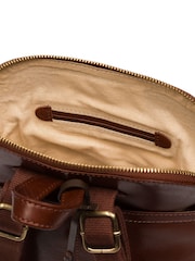 Braun - Conkca 'Amora' Lederrucksack - Bild 7 von 7