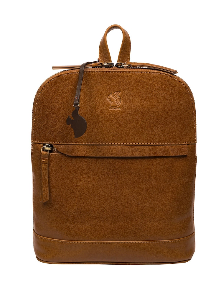 Conkca 'Amora' Leather Backpack - Image 2 of 6