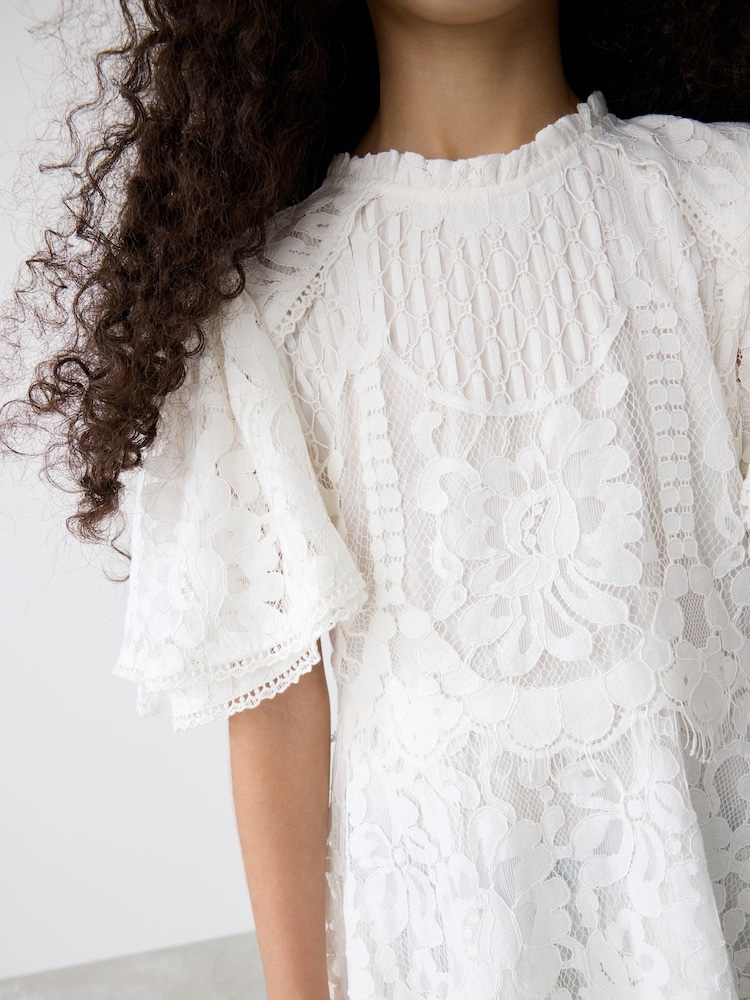 Baker by Ted Baker Lace Dress - Image 4 of 7