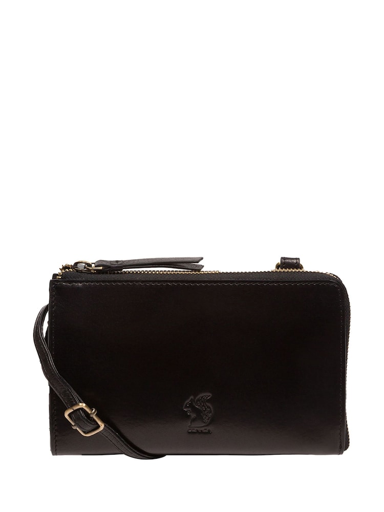 Conkca 'Winnie' Leather Cross-Body Clutch Bag - Image 3 of 6