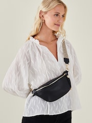 črna - Accessorize Sling Bum vrečko - Slika 1 iz 3
