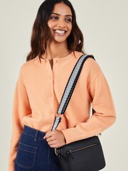 Accessorize Blue Camera Bag with Webbing Strap - Image 1 of 3