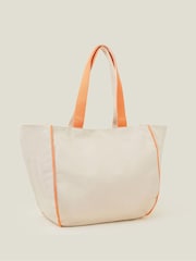 Accessorize Natural Embroidered Tote Bag - Image 3 of 3