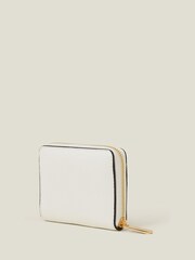 Accessorize White Zip Around Purse - Image 2 of 2
