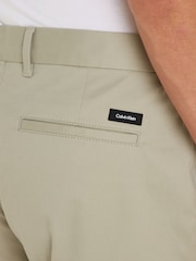 Calvin Klein Brown Slim Fit Twill Chino Trousers - Image 3 of 6