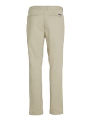Calvin Klein Brown Slim Fit Twill Chino Trousers - Image 5 of 6
