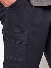 BadRhino Big & Tall Blue Stretch Cargo Shorts - Image 3 of 5