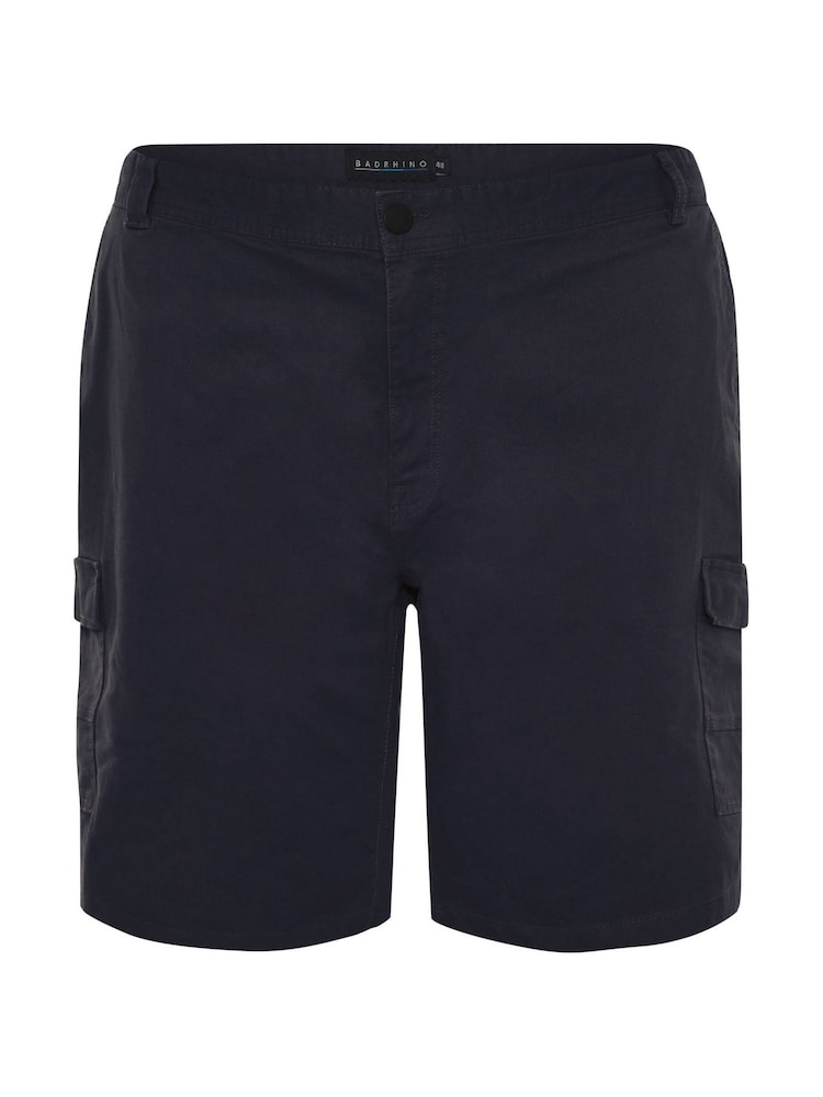 BadRhino Big & Tall Blue Stretch Cargo Shorts - Image 4 of 5