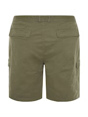 BadRhino Big & Tall Green Stretch Cargo Shorts - Image 4 of 4