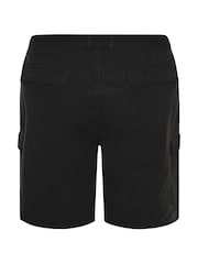 BadRhino Big & Tall Black Stretch Cargo Shorts - Image 5 of 5