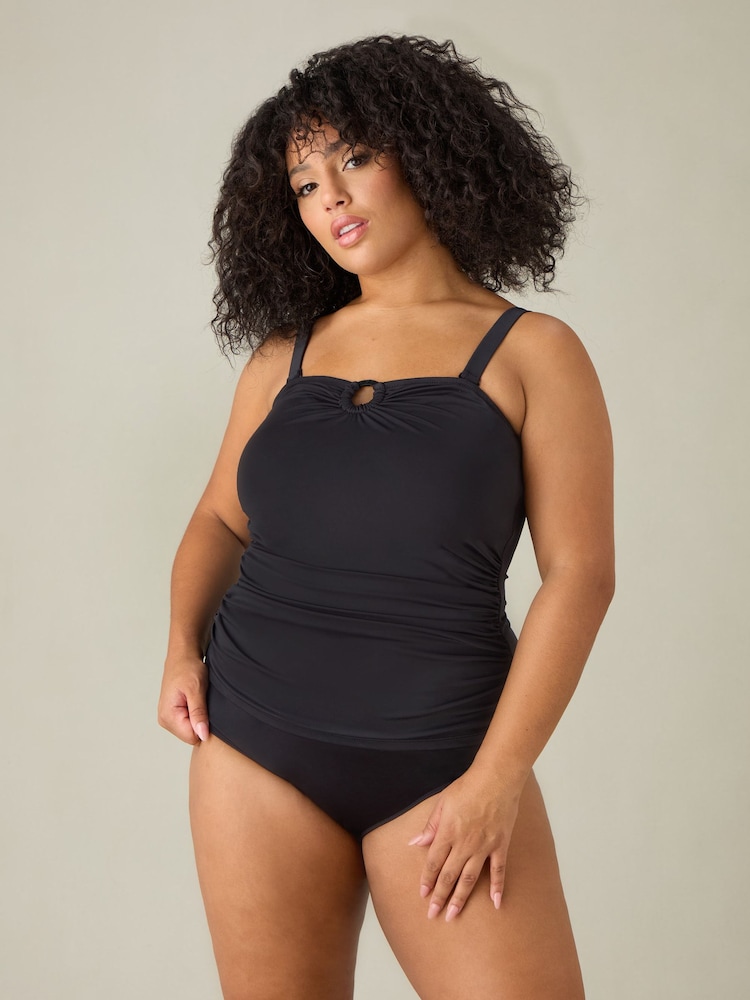 Live Unlimited Black Curve Tankini Bottoms - Image 1 of 3