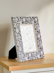 Black Ditsy Floral Print Photo Frame - Image 2 of 5
