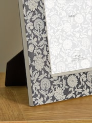 Black Ditsy Floral Print Photo Frame - Image 3 of 5