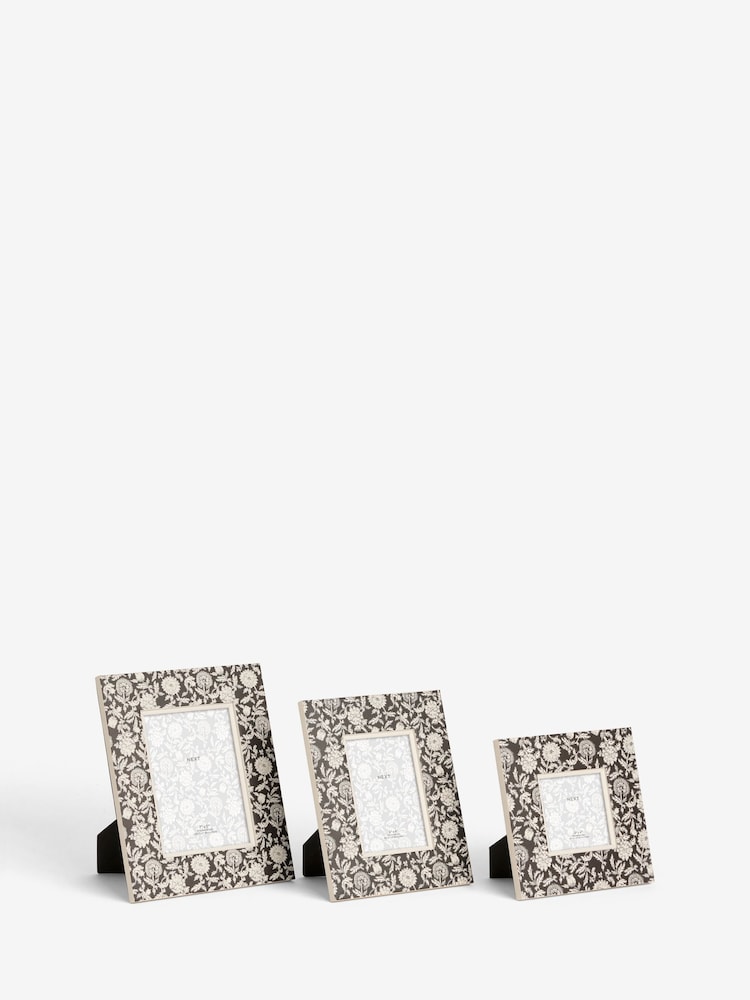 Ditsy Floral Print Photo Frame - Image 4 of 5
