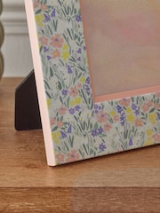 Multi Colour Ditsy Floral Print Photo Frame - Image 3 of 5