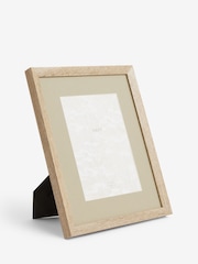 Green Sage Colour Mount and Oak Effect Photo Frame - Image 3 of 6