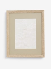 Green Sage Colour Mount and Oak Effect Photo Frame - Image 4 of 6