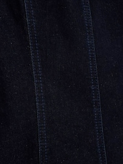 River Island Blue Denim Short Length Fitted Denim Mini Dress - Image 6 of 6