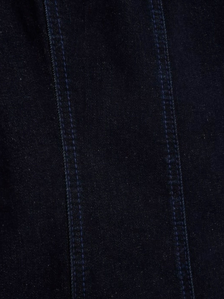 River Island Blue Denim Short Length Fitted Denim Mini Dress - Image 6 of 6 River Island Blue Denim Short Length Fitted Denim Mini Dress - Image 6 of 6