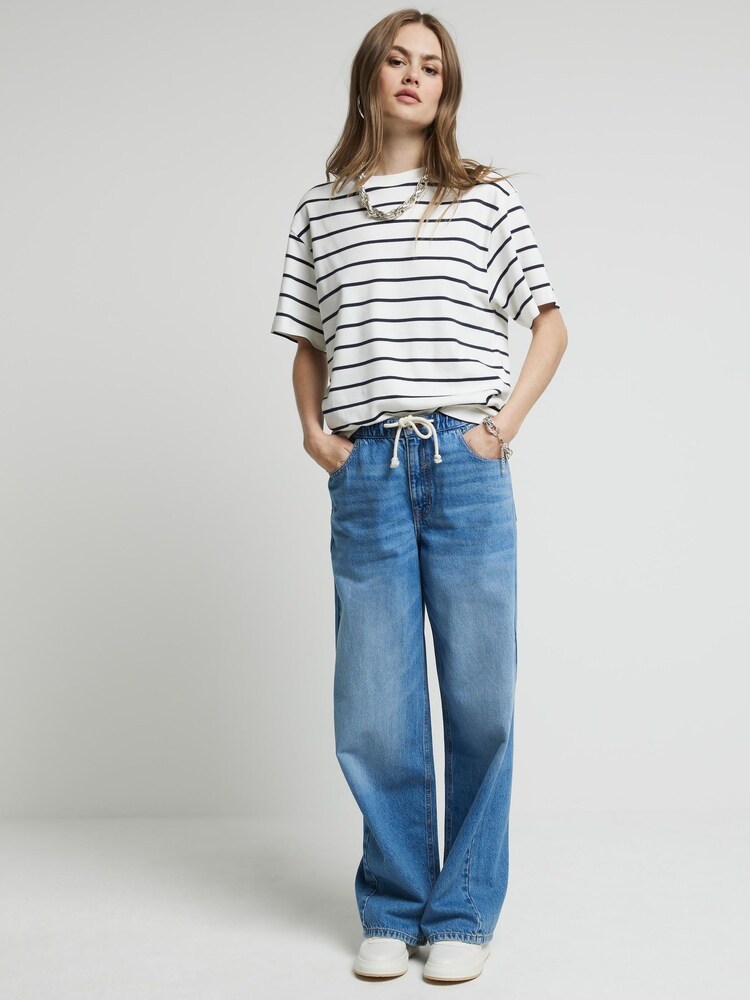 River Island Dungă 100% bumbac Boyfriend Tricou - Imaginea 2 din 6