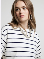 River Island Dungă 100% bumbac Boyfriend Tricou - Imaginea 4 din 6