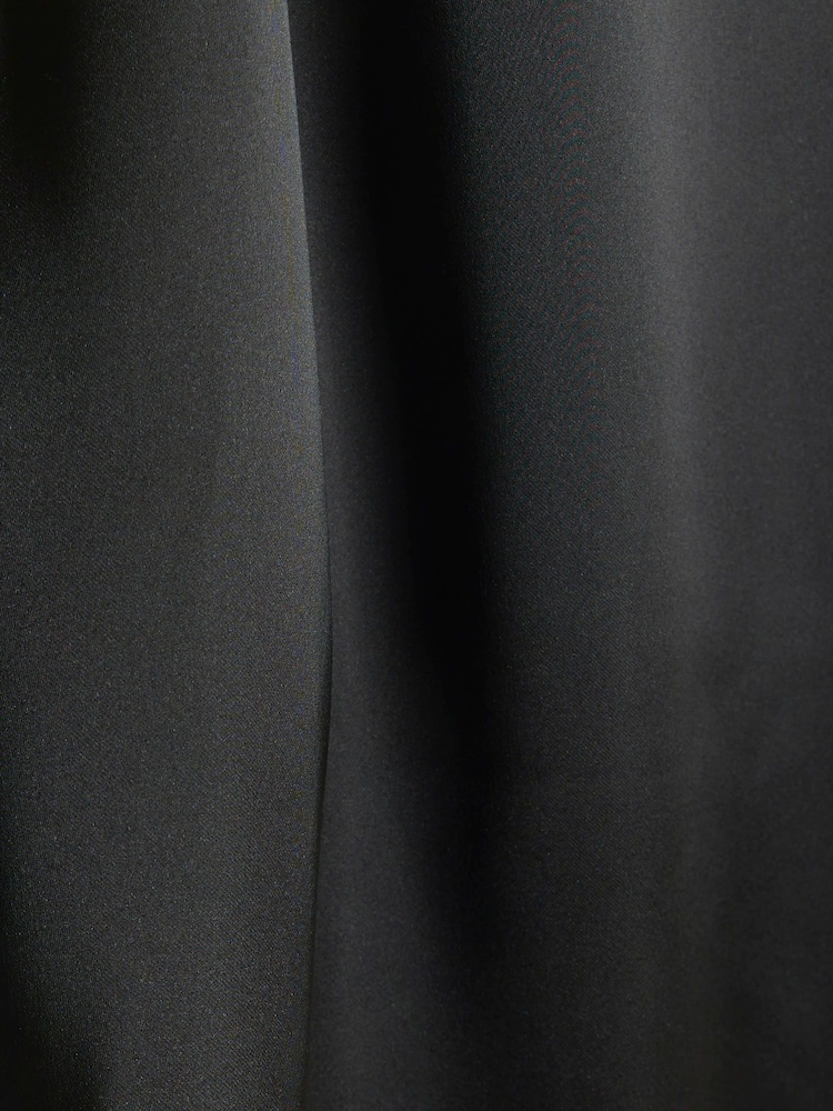 River Island Black Satin Off Shoulder Top - Image 4 of 4 River Island Black Satin Off Shoulder Top - Image 4 of 4
