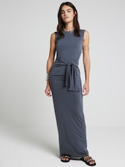 River Island Grey Belted Top - Image 1 of 4