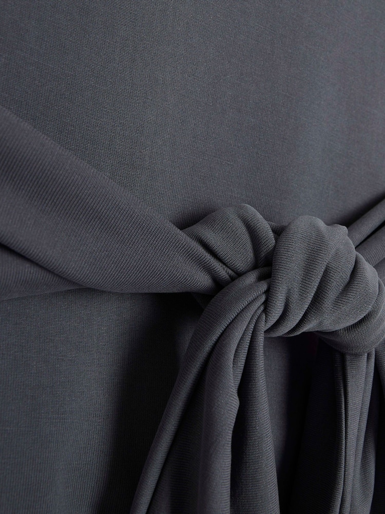 River Island Grey Belted Top - Image 4 of 4