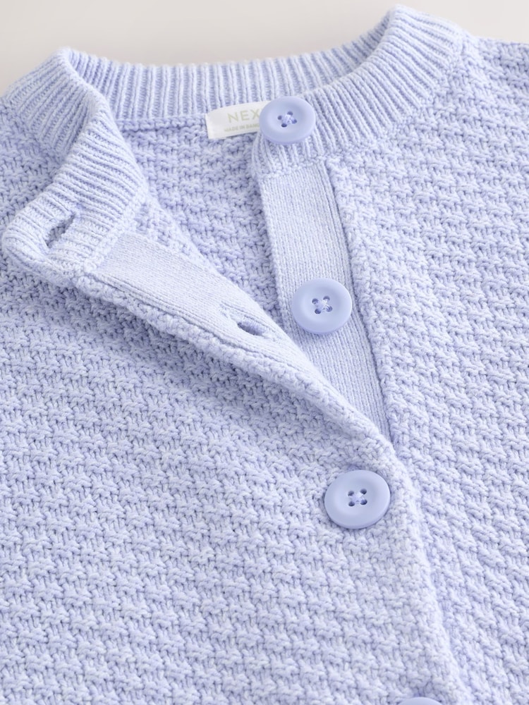 modra - Crew Neck Cardigan (3-16yrs) - Slika 9 iz 9