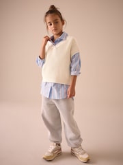 Ecru Knitted Tank (3-16yrs) - Image 2 of 8