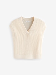 Ecru Knitted Tank (3-16yrs) - Image 5 of 8