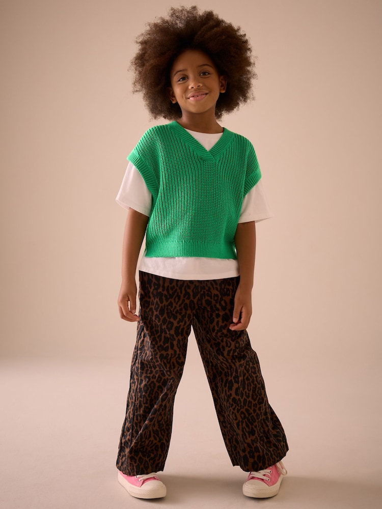 Green Knitted Tank (3-16yrs) - Image 2 of 8