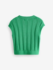Green Knitted Tank (3-16yrs) - Image 6 of 8