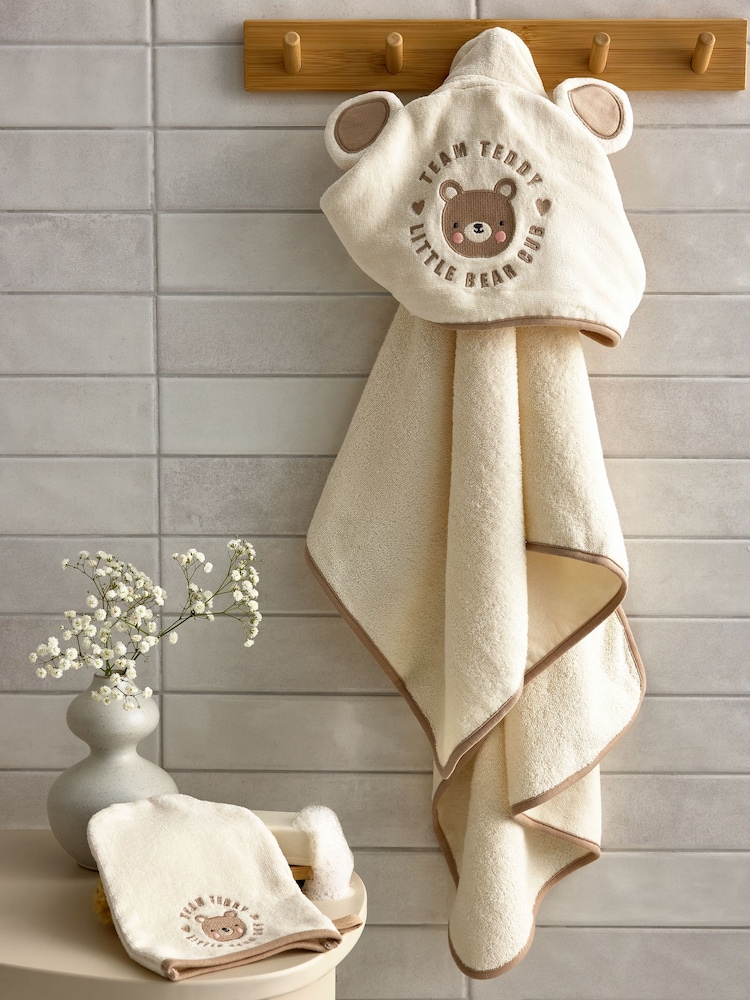 100% Cotton Newborn Hooded Baby Towel - Image 3 of 5