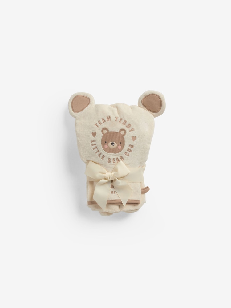 100% Cotton Newborn Hooded Baby Towel - Image 4 of 5