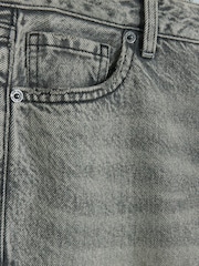 River Island Alto Rise Relaxed Straight Crop Floyd 100% Cotton Jeans - Imagen 4 de 4