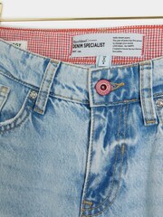 River Island Blue Light Low Rise Baggy Wide Leg Kyle Jeans - Image 4 of 4