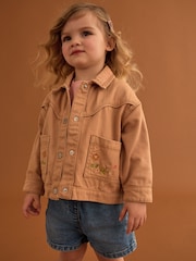 Sand Embroidered Shacket (3mths-7yrs) - Image 1 of 10
