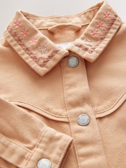 Sand Embroidered Shacket (3mths-7yrs) - Image 9 of 10