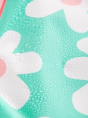 Green Floral Waterproof Hooded Puddlesuit (3mths-7yrs) - Image 10 of 10