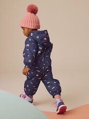 Navy Character Waterproof Puddlesuit (3mths-7yrs) - Image 2 of 9