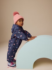 Navy Character Waterproof Puddlesuit (3mths-7yrs) - Image 3 of 9