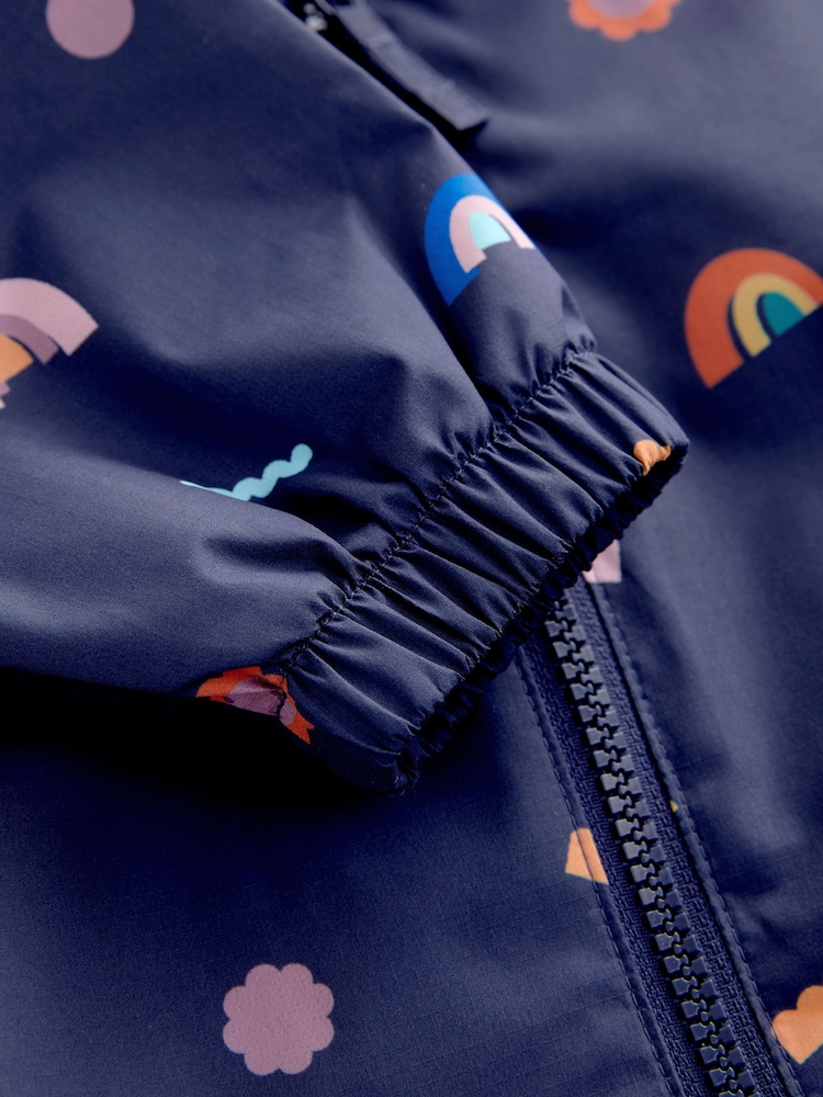 Navy Character Waterproof Puddlesuit (3mths-7yrs) - Image 8 of 9