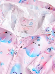 Pink Character Waterproof Hooded Puddlesuit (3mths-7yrs) - Image 6 of 8