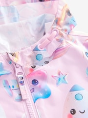 Pink Character Waterproof Hooded Puddlesuit (3mths-7yrs) - Image 7 of 8