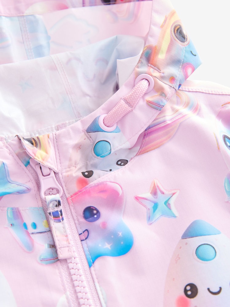 Pink Character Waterproof Hooded Puddlesuit (3mths-7yrs) - Image 7 of 8