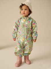 Green Character Waterproof Puddlesuit (3mths-7yrs) - Image 3 of 9