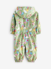 Green Character Waterproof Puddlesuit (3mths-7yrs) - Image 6 of 9