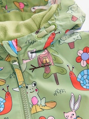 Green Character Waterproof Puddlesuit (3mths-7yrs) - Image 8 of 9