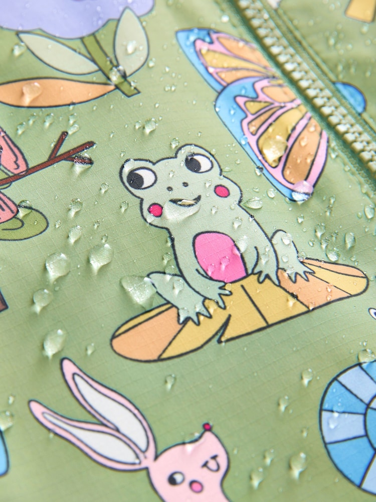 Green Character Waterproof Puddlesuit (3mths-7yrs) - Image 9 of 9